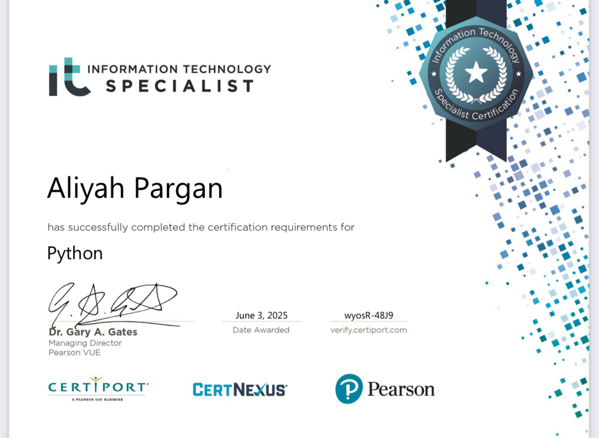 python certification